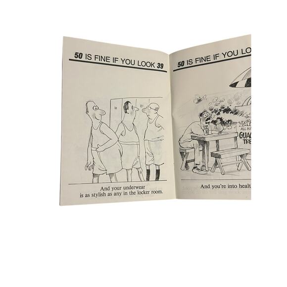 50 is Fine if You Look 39 1987 Book Gag Gift by Ivory Tower Publishing Co Inc - Picture 3 of 4